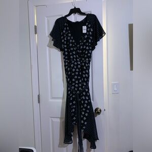 Plus Floral Maxi Dress